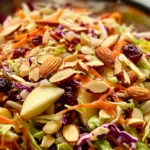 Cranberry Almond Thanksgiving Slaw Recipe