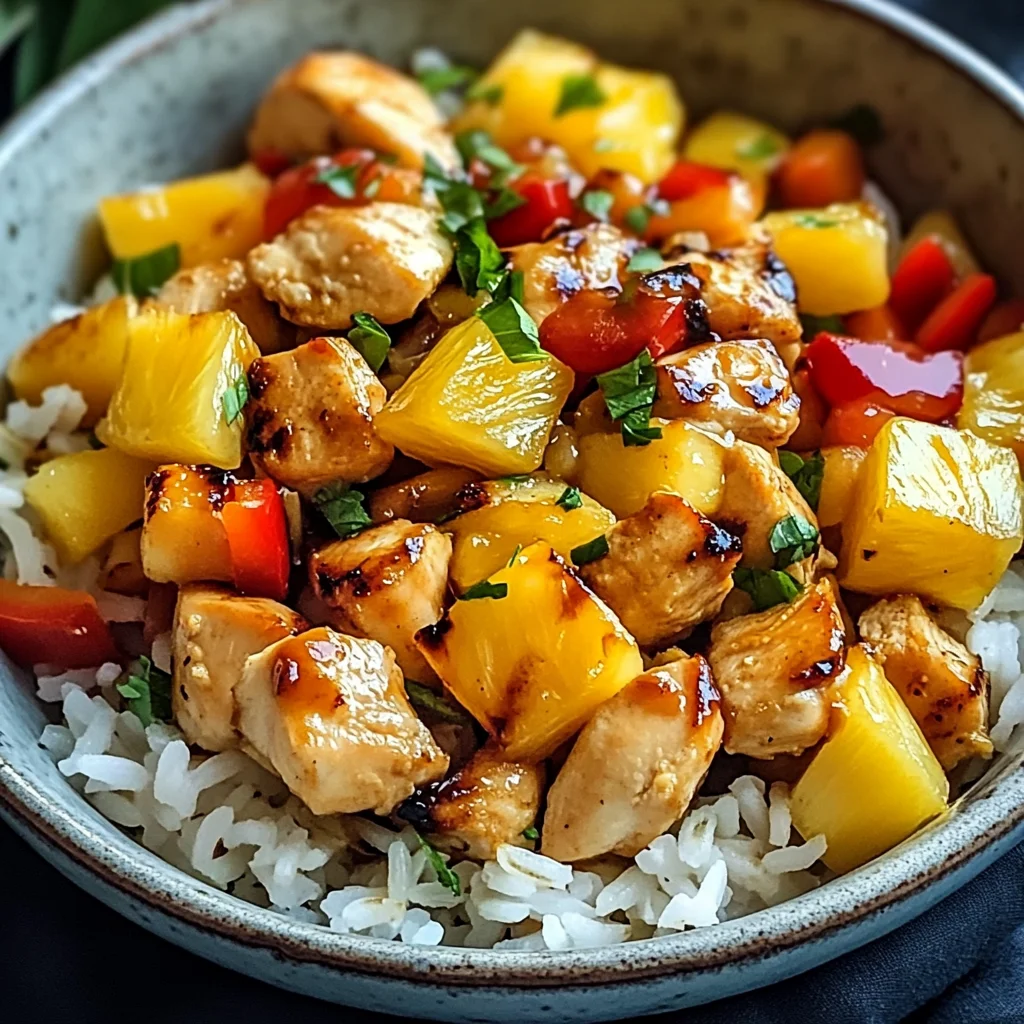 Easy Pineapple Chicken and Rice: An Incredible 5-Step Recipe