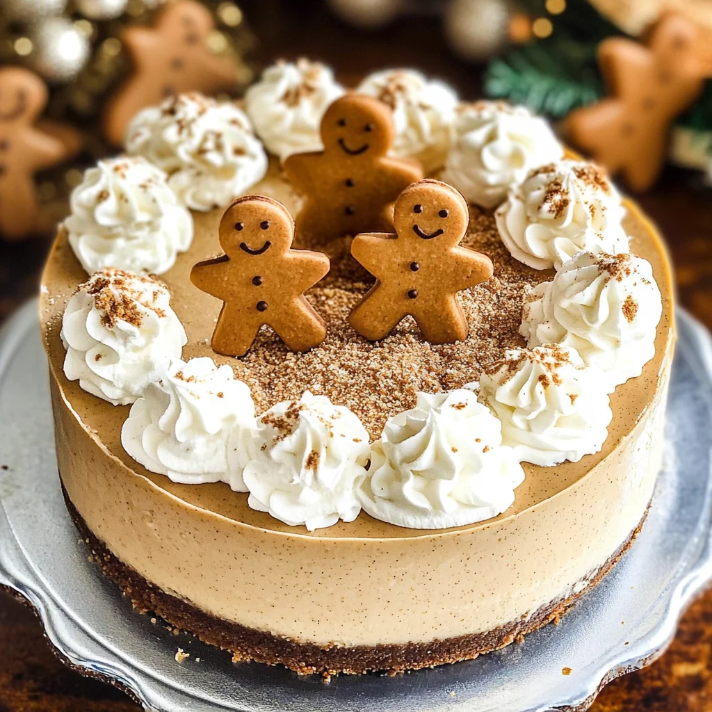 Gingerbread Cheesecake