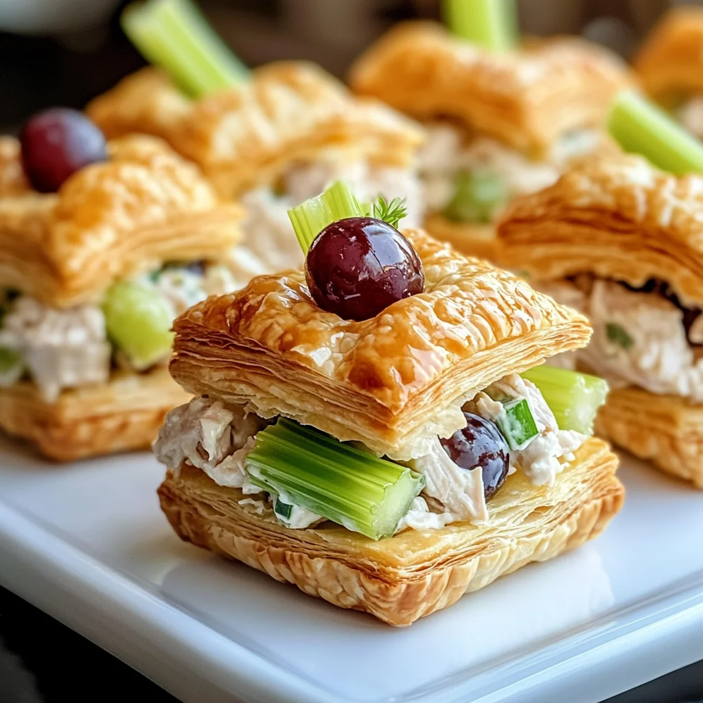 Healthy Chicken Salad Puffs