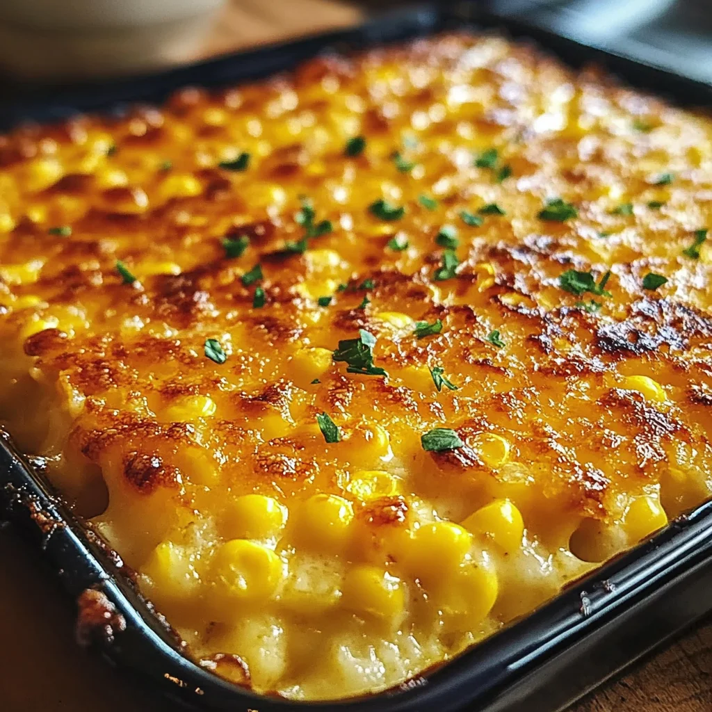 Honey-Glazed Corn Casserole