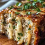 Juicy Garlic Parmesan Chicken Meatloaf: Comfort Food Delight