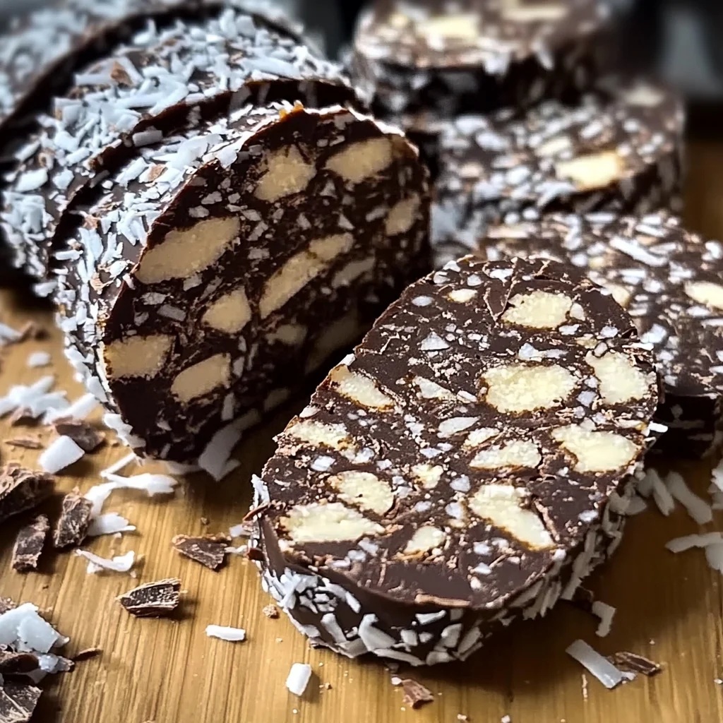 Low-Sugar Chocolate Salami Recipe: A No-Bake Classic