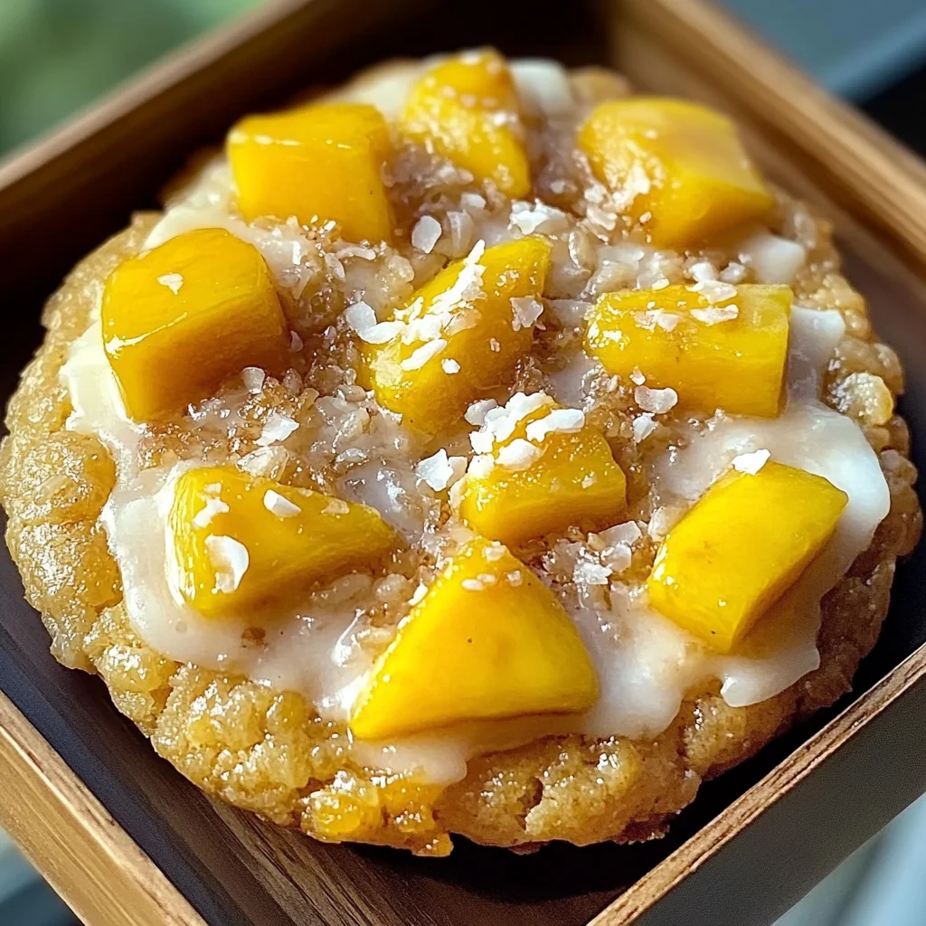 Mango Sticky Rice Cookies: Irresistibly Sweet Fusion Treats