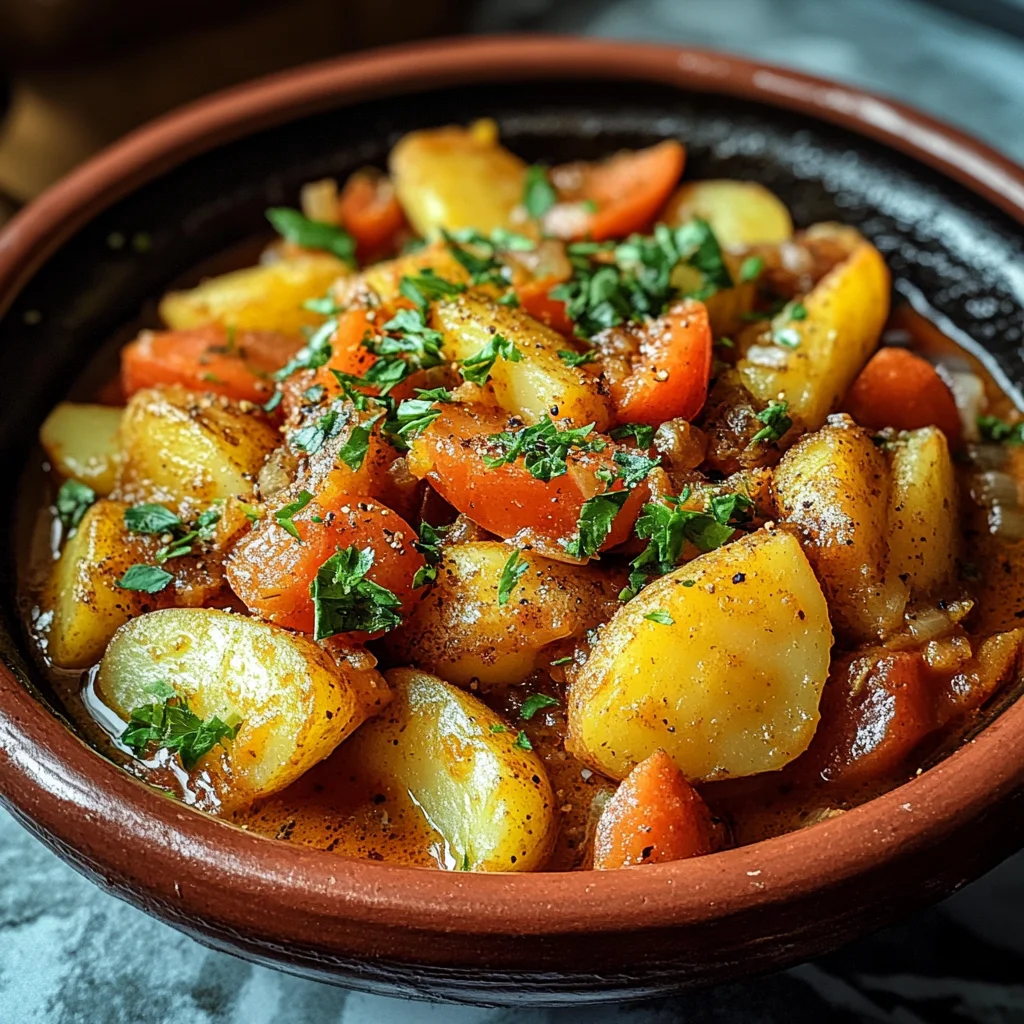 Moroccan Potato Tagine
