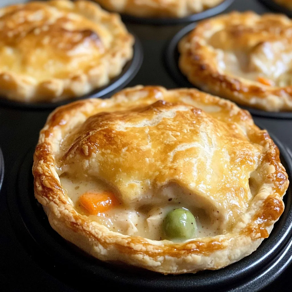 Muffin Tin Chicken Pot Pies