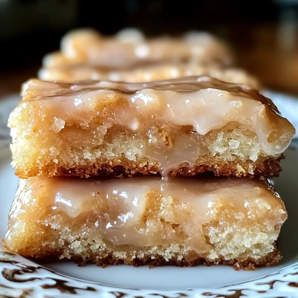 Old-Fashioned Buttermilk Donut Bars with Brown Butter Maple Vanilla Bean Glaze