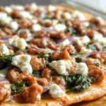 Tasty Spinach and Feta Flatbread Pizza - theamazingfood