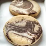 Vietnamese Coffee Marble Cookies