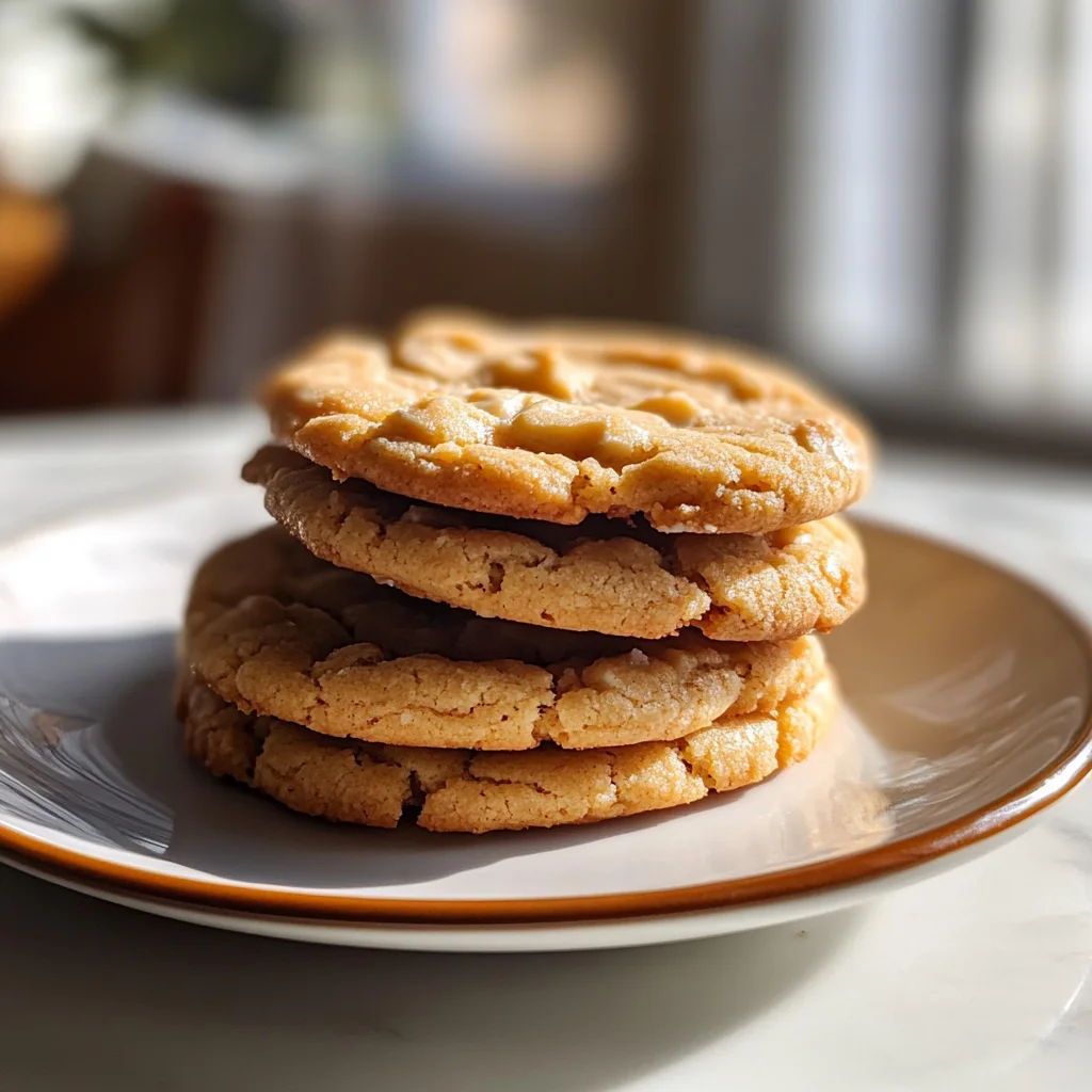 Amazing 5 Healthy Peanut Butter Cookies