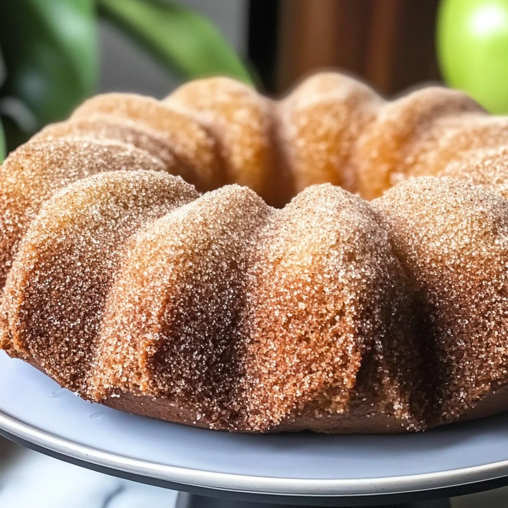 Apple Cider Doughnut Cake