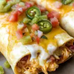 Baked Chicken Chimichanga