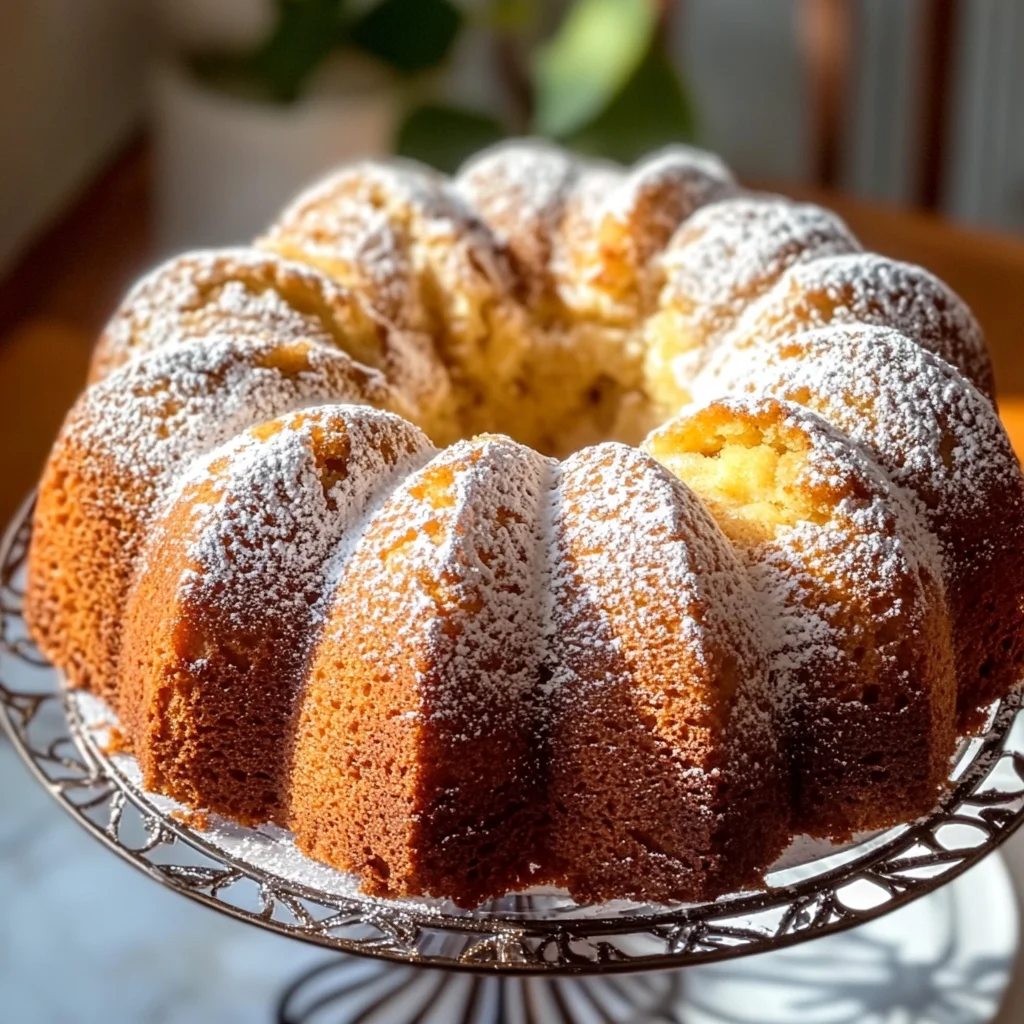Banana Bread Bundt Cake