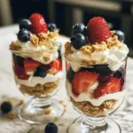 Berry Cheesecake Parfaits