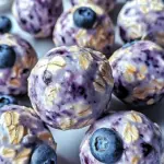 Blueberry Cheesecake Protein Bites