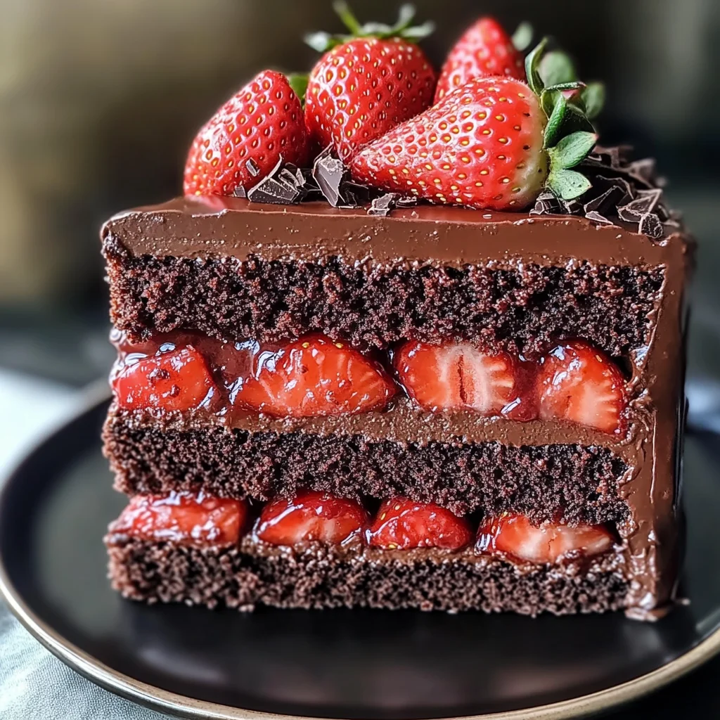 Chocolate Strawberry Cake Recipe: Indulgent Dessert Tips