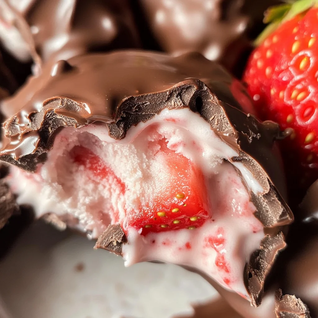 Chocolate Strawberry Yogurt Clusters (Viral Recipe!)