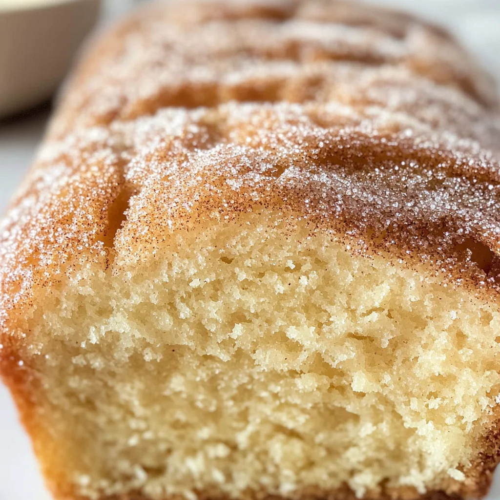 Cinnamon Sugar Donut Bread