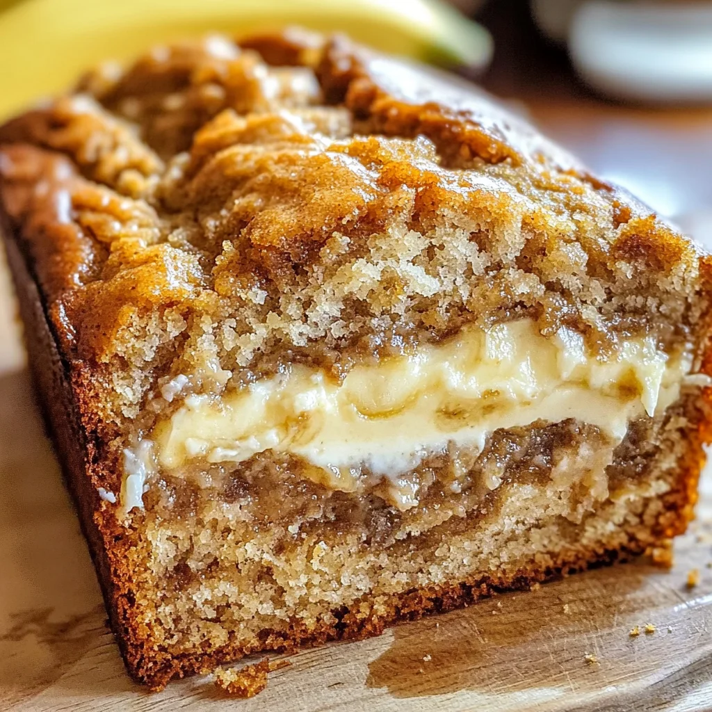 Cream Cheese Banana Bread