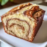 Cream Cheese Cinnamon Swirl Banana Bread