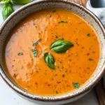 Creamy Roasted Red Pepper Soup