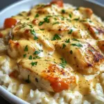 Creamy Smothered Chicken and Rice