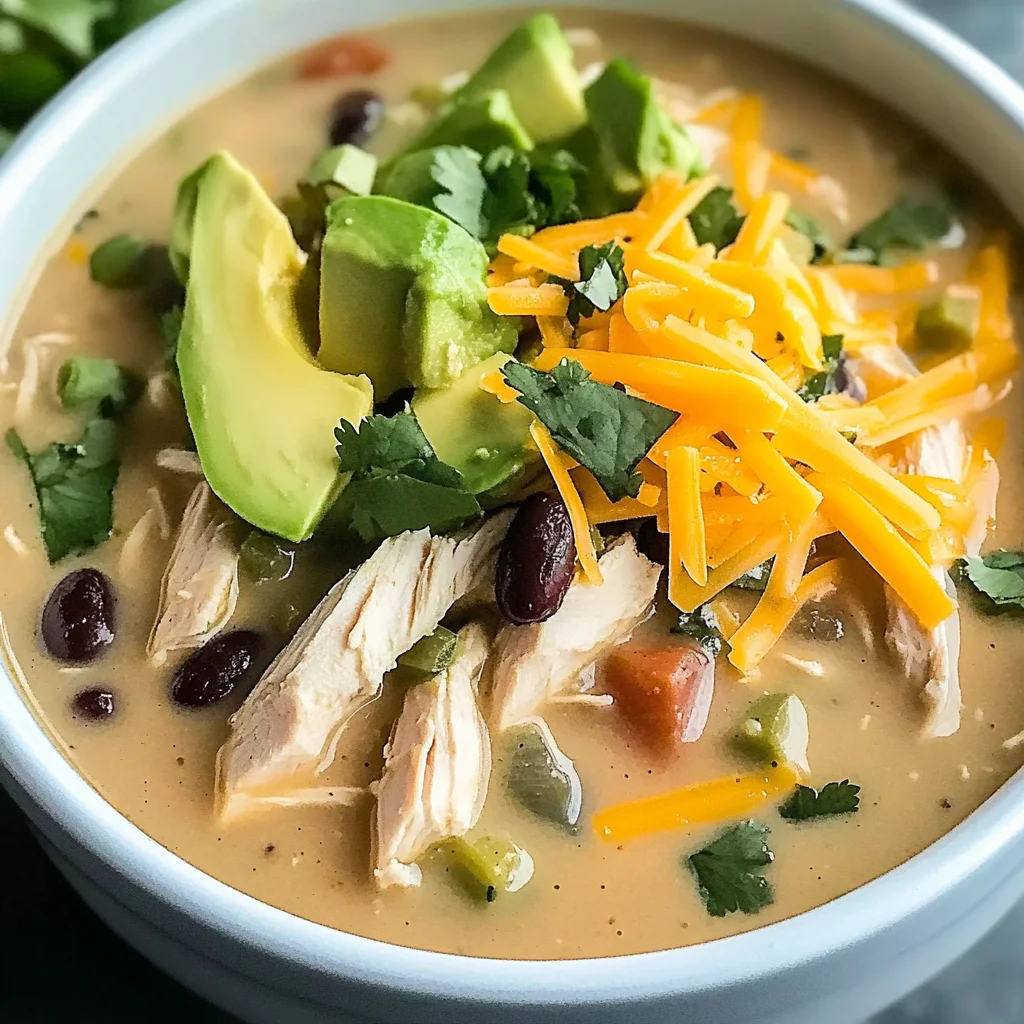Crockpot White Chicken Chili – Easy, Creamy & Hearty