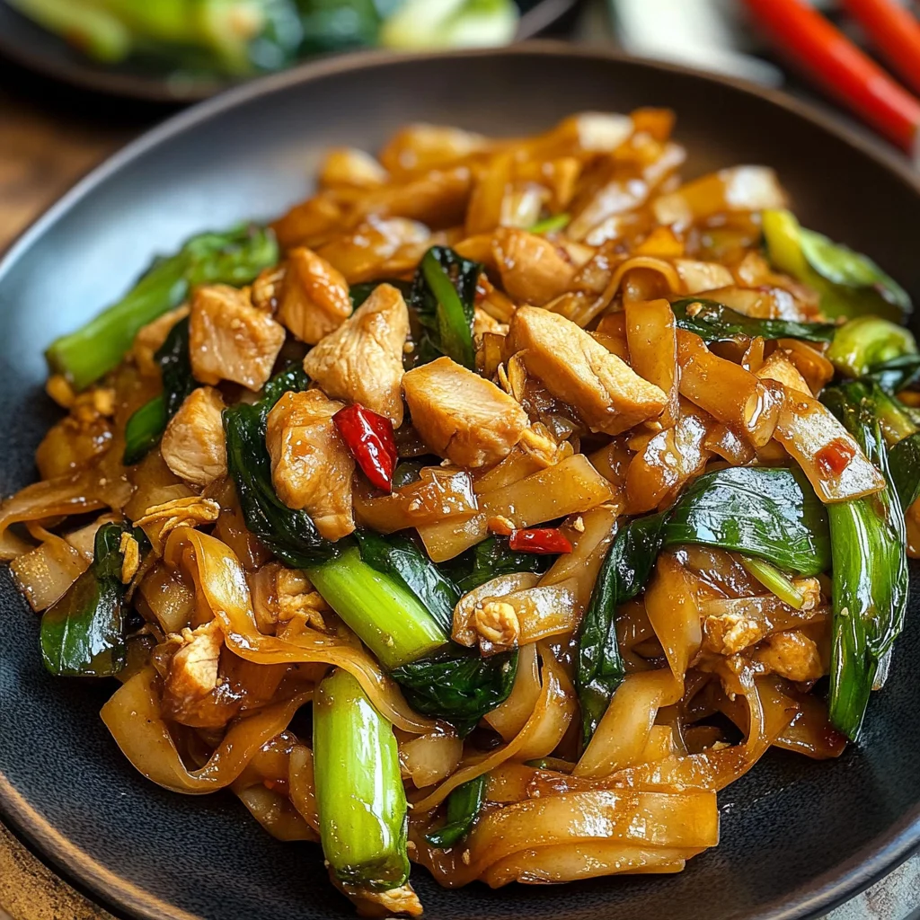 Drunken noodles
