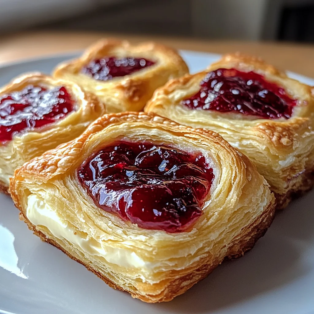 Easy Cherry Cheese Danish