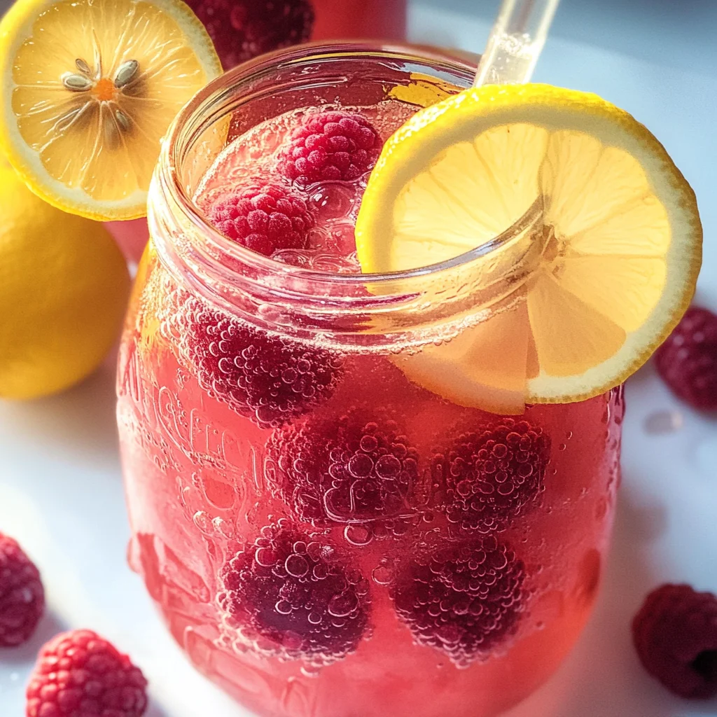 Fresh Raspberry Lemonade Recipe