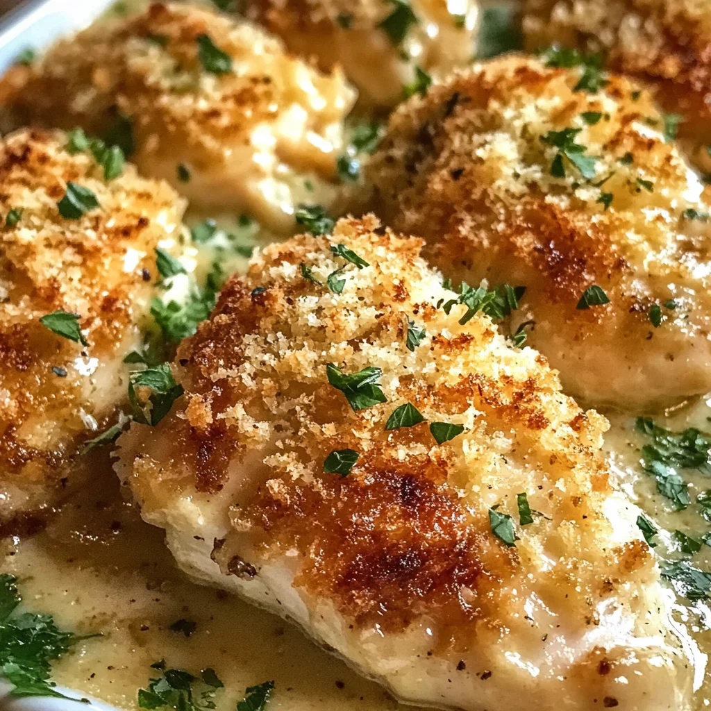 Garlic Parmesan Chicken Bake
