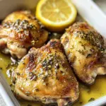 Greek Lemon Chicken Thighs