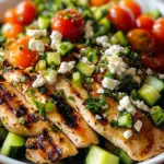 Grilled Chicken with Pepperoncini Garlic Butter