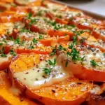 Homemade Garlic Butter Sweet Potato Bake - apple vinegarandcookie