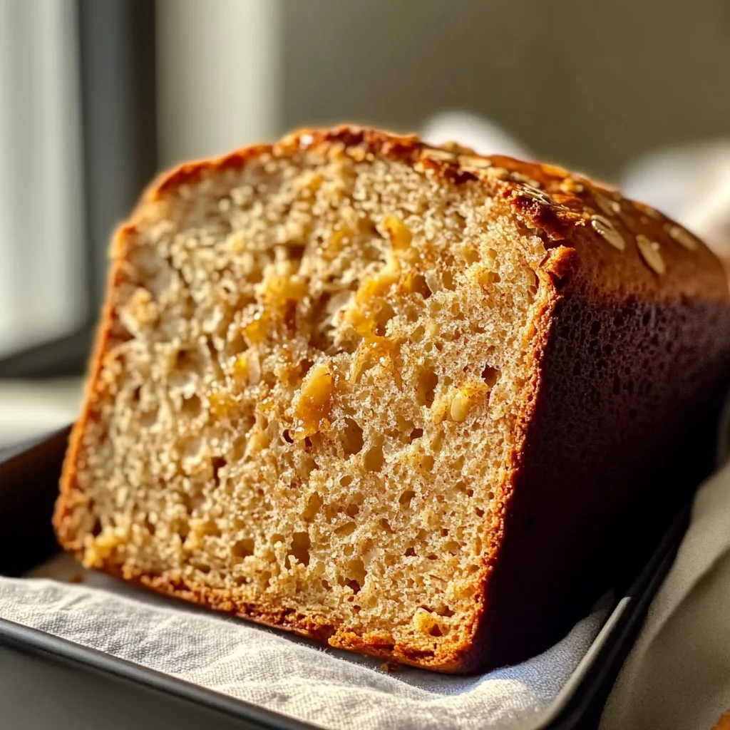 Honey Cinnamon Oatmeal Bread