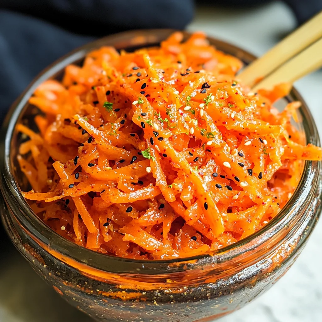 Koreiskaya Morkovcha/ Korean Carrot Salad/ Russian Carrot Salad