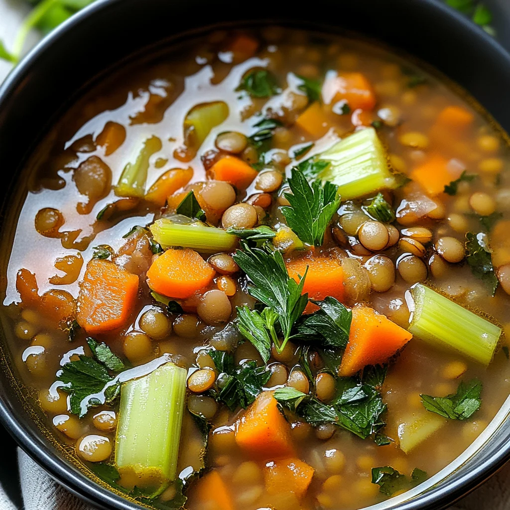 Mediterranean Lentil Soup