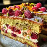 Raspberry Orange Pistachio Ricotta Cake: A Flavor Delight