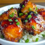 Sticky Sweet Chili Chicken Thighs in Air Fryer