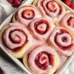 Strawberry Cinnamon Rolls