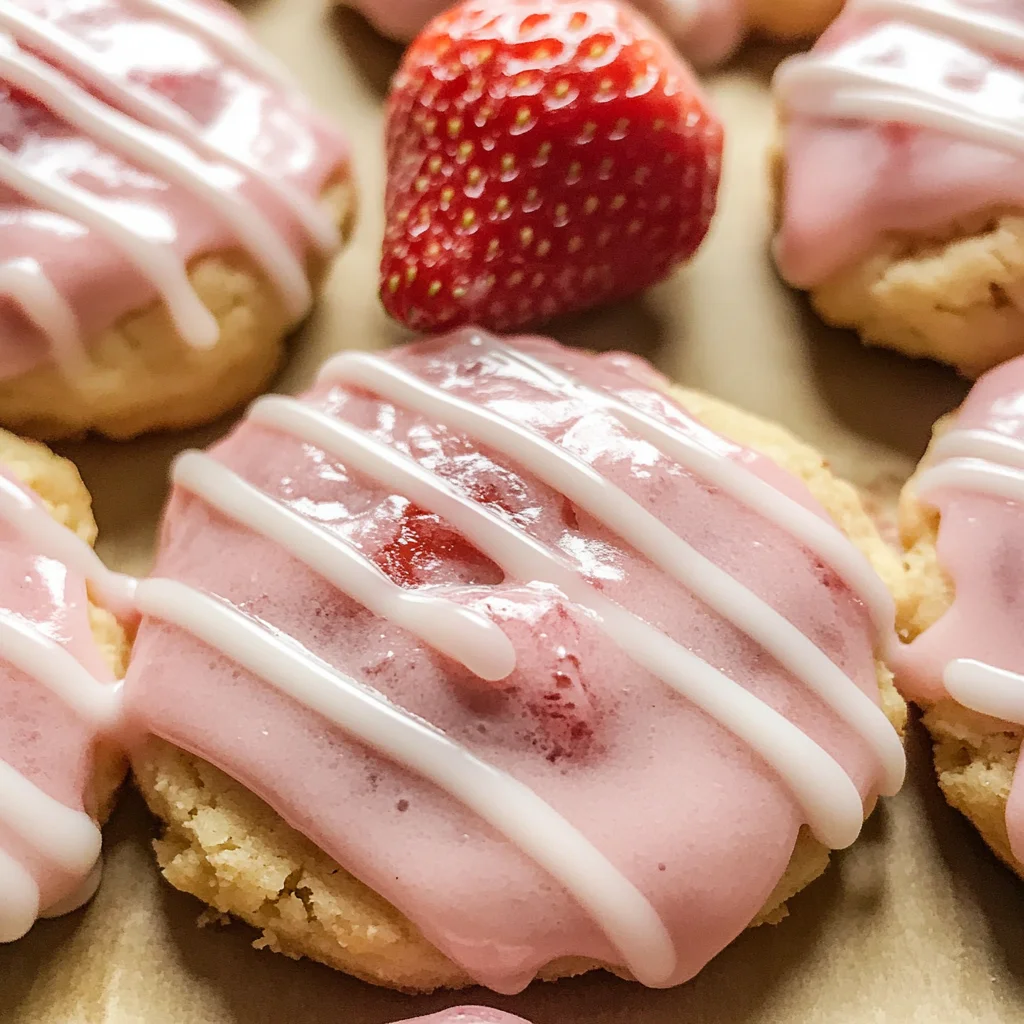 Strawberry Cookies