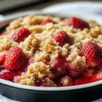 Strawberry Crumble