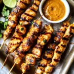 Thai Satay Chicken with Peanut Sauce