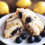 Amazing Lemon Blueberry Scones
