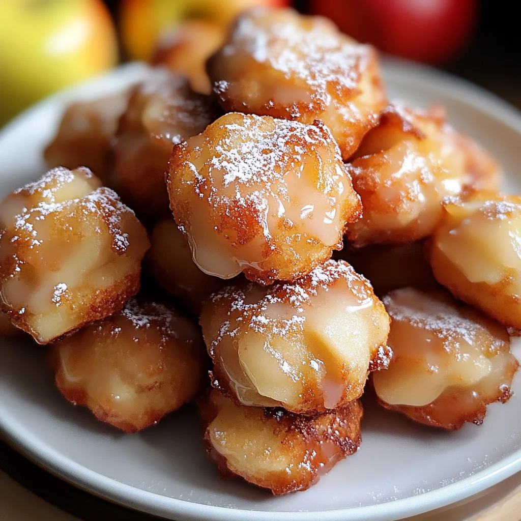 Apple Fritter Bites