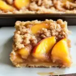 Best Bakery-Style Peach Crumble Bars