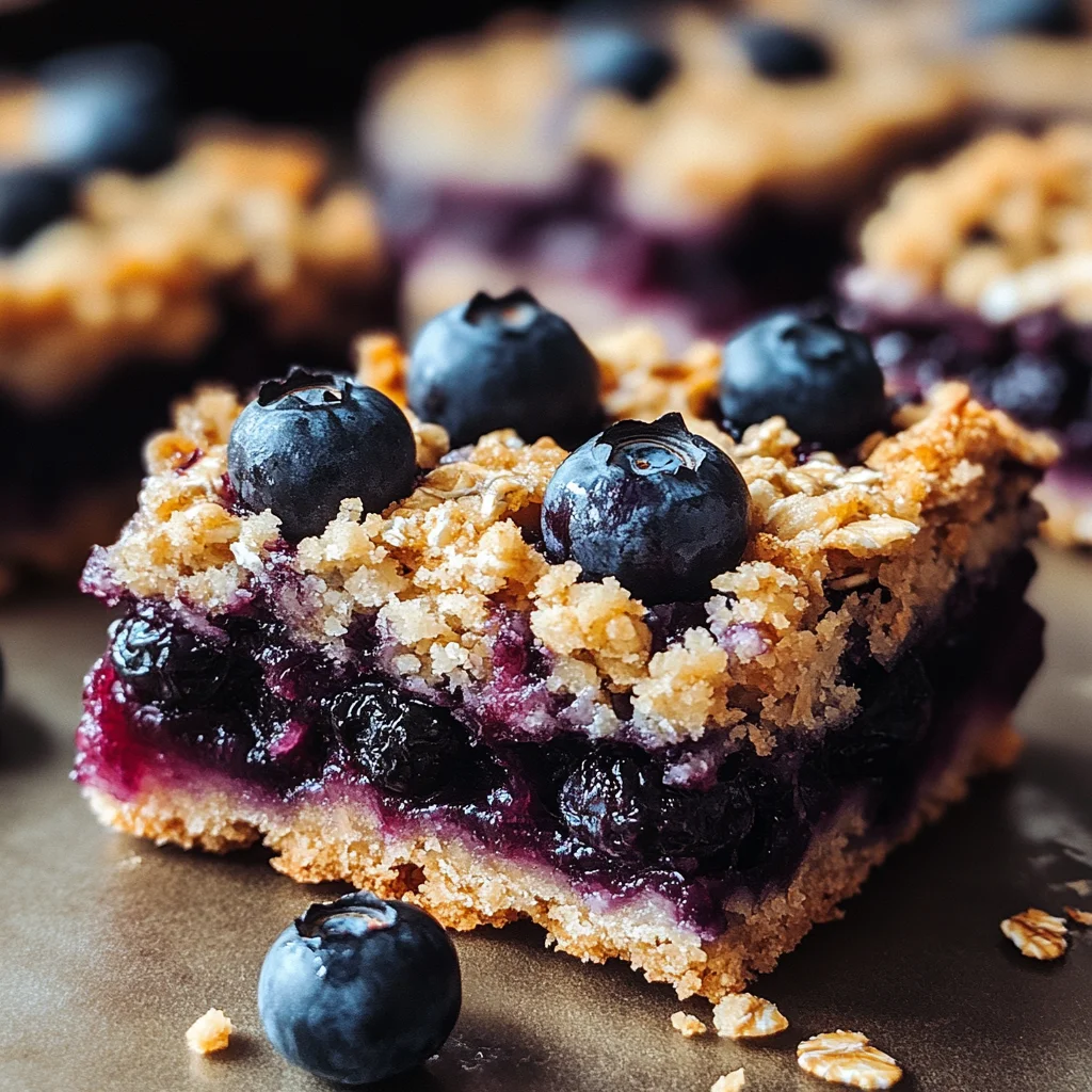 Blueberry Oatmeal Bars – A Wholesome Treat!