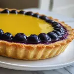 Blueberry–Lemon Curd Tart