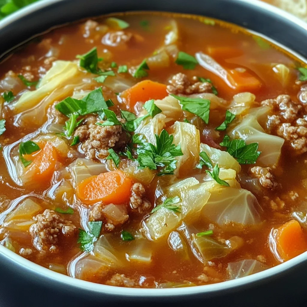 Cabbage Roll Soup