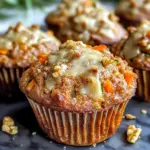 Carrot Cake Zucchini Muffins – Moist, Spiced & Packed with Veggies!